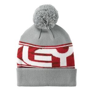 NWT OAKLEY Unisex Wanderlust Fold Over Cuff Soft Knit Pom Beanie Winter Hat